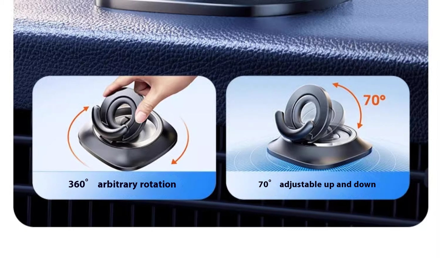 Magnetic Car Phone Holder – Foldable Suction Mount (Upgrade Version)